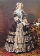 Portrait of the Queen Marie Amelie of Bourbon-Two Sicilies, Queen of the French